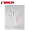 Standard Curved Glass Straw Colorful Drinking Straw